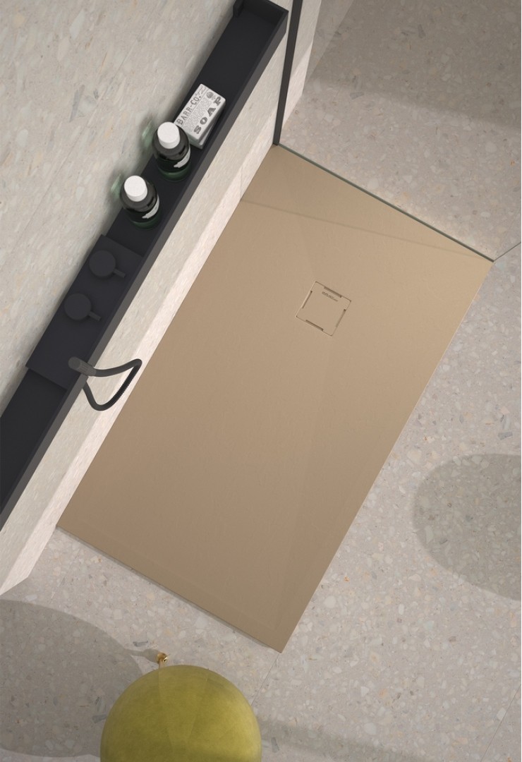 Stone Hidden - Mineralguss Duschplatte